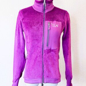 Mountain Hardware Womens Fleece Jacket XS Purple